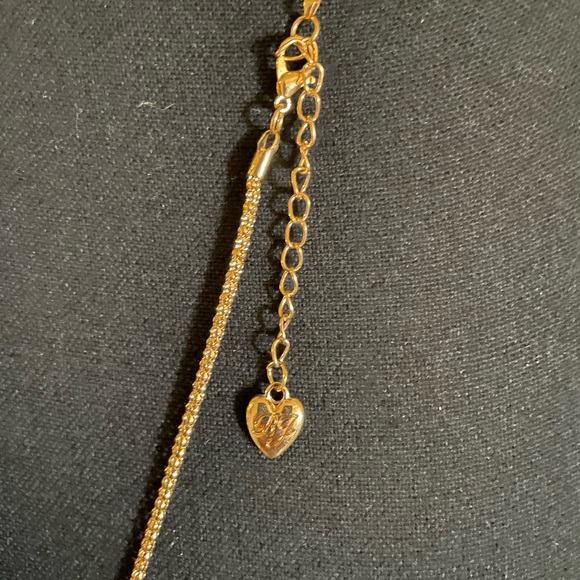 Betsey Johnson Christmas Tree Necklace Pendant and Chain - Picture 5 of 7